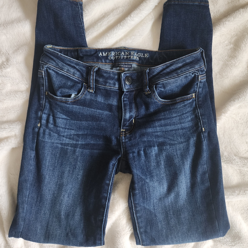 American Eagle Outfitters Women's Blue Jeans